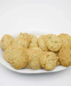 Un plato de galletas de desayuno ecológicas a granel de Biogredos