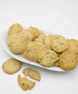 Un plato de galletas de desayuno ecológicas a granel de Biogredos
