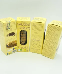 galletas de sarraceno con chocolate ecológicas y sin gluten