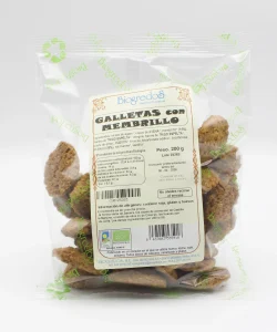 galletas con membrillo ecológicas en bolsa reciclable